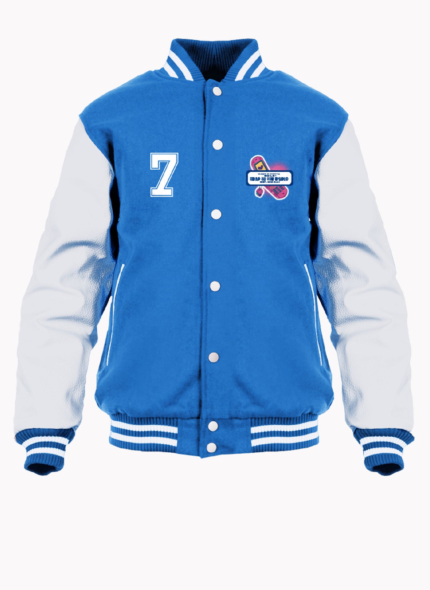 T2W Blue College Jacket