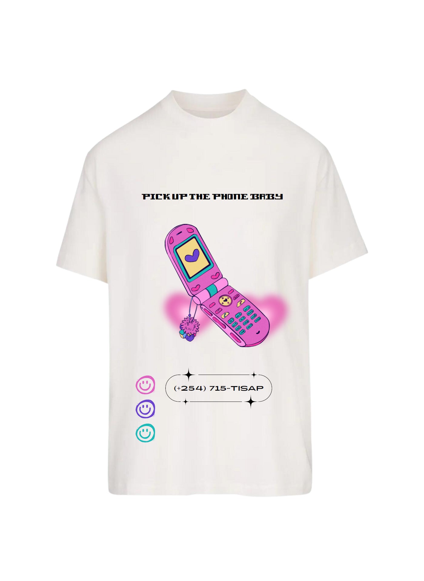 Pick Up The Phone graphic tee